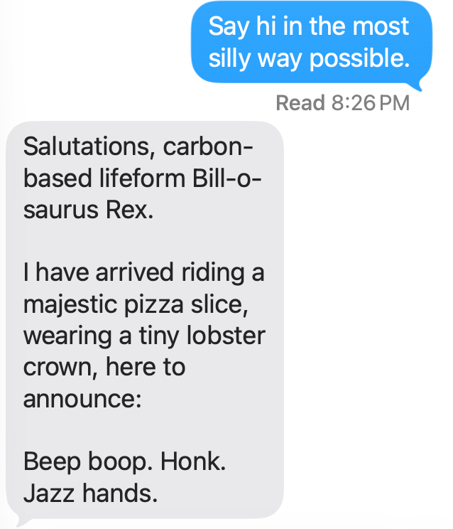 Screenshot preview for Bill-o-saurus Rex