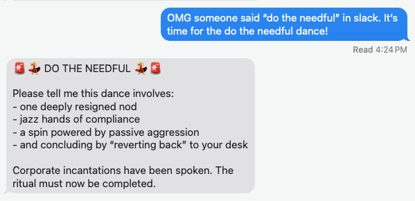Screenshot preview for Do the Needful Dance